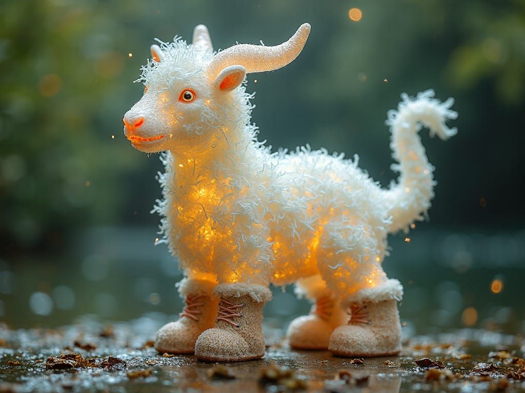 A Bioiridescent Lux Soap Bubblebeast Basking in the Lux of t...