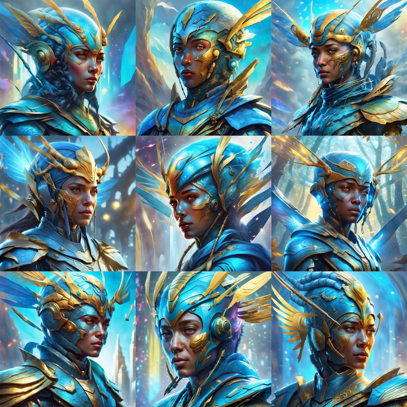 Detailed Portrait in Unreal Engine 5 Style