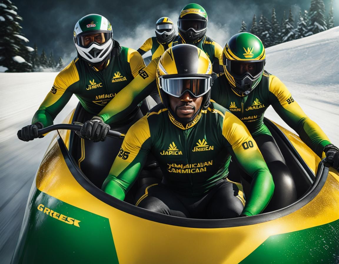 Cool Runnings - Jamaican Bobsled Team
