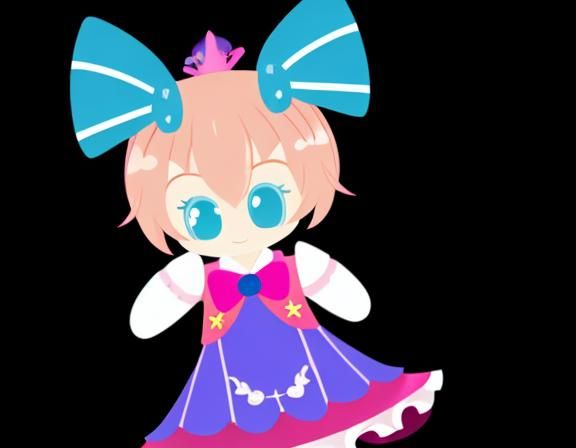 Magical Girl Character Art