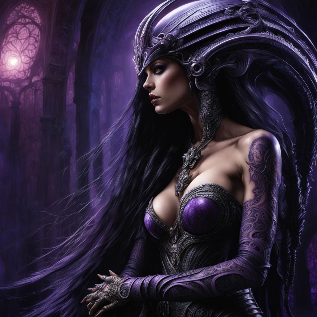 Alien Beauty: A Dark Fantasy Masterpiece