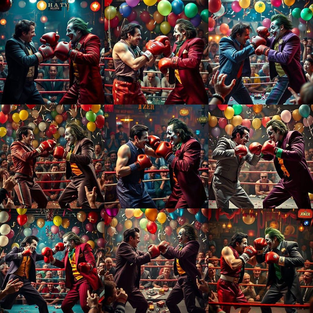 Jim Carrey vs Joker Boxing Match