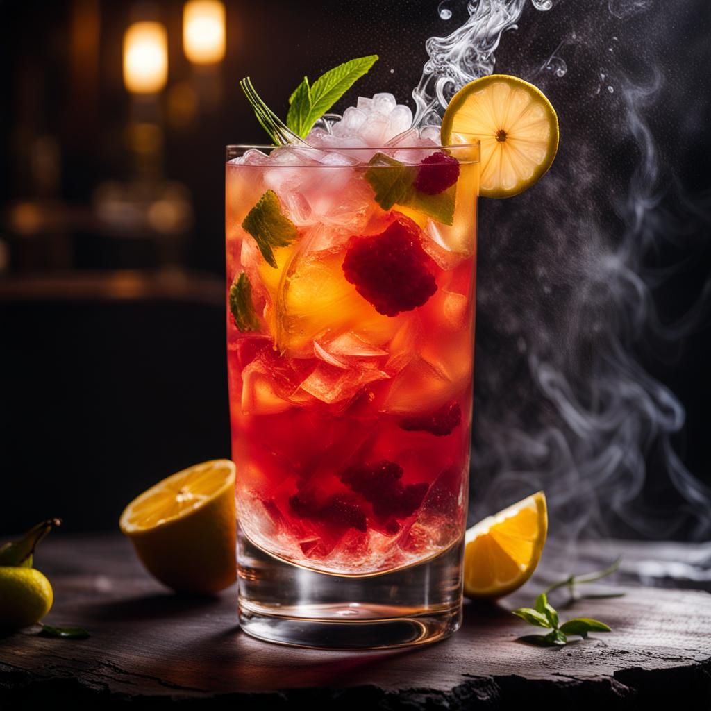 Yokai Neko-Mata Sake Tonic: A Cinematic Cocktail