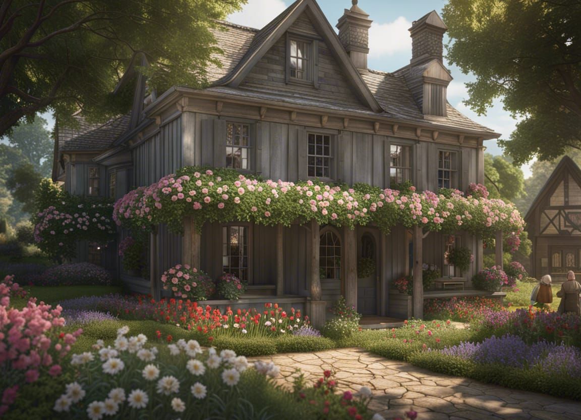 Southern Gothic Cottagecore Fairytale in 8K