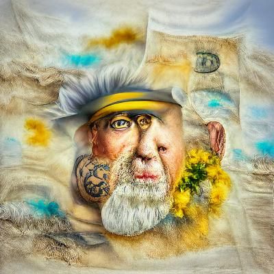 Renaissance Portrait of a Sailor with Tattoos