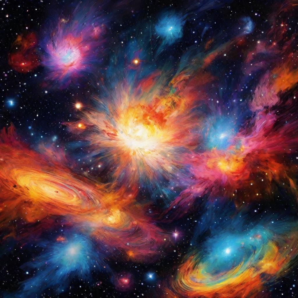 Expressionist Astrophotography: Explosions of Color in Space