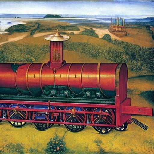 Steampunk Snails on the Rails in Classic Style