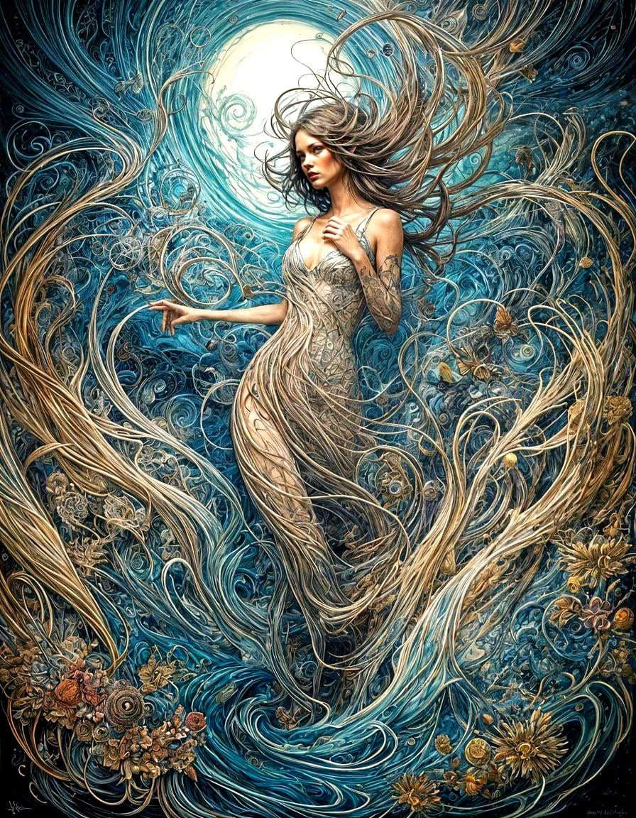 Alcohol Ink Abstract Art by Horkey, Howland, Koch