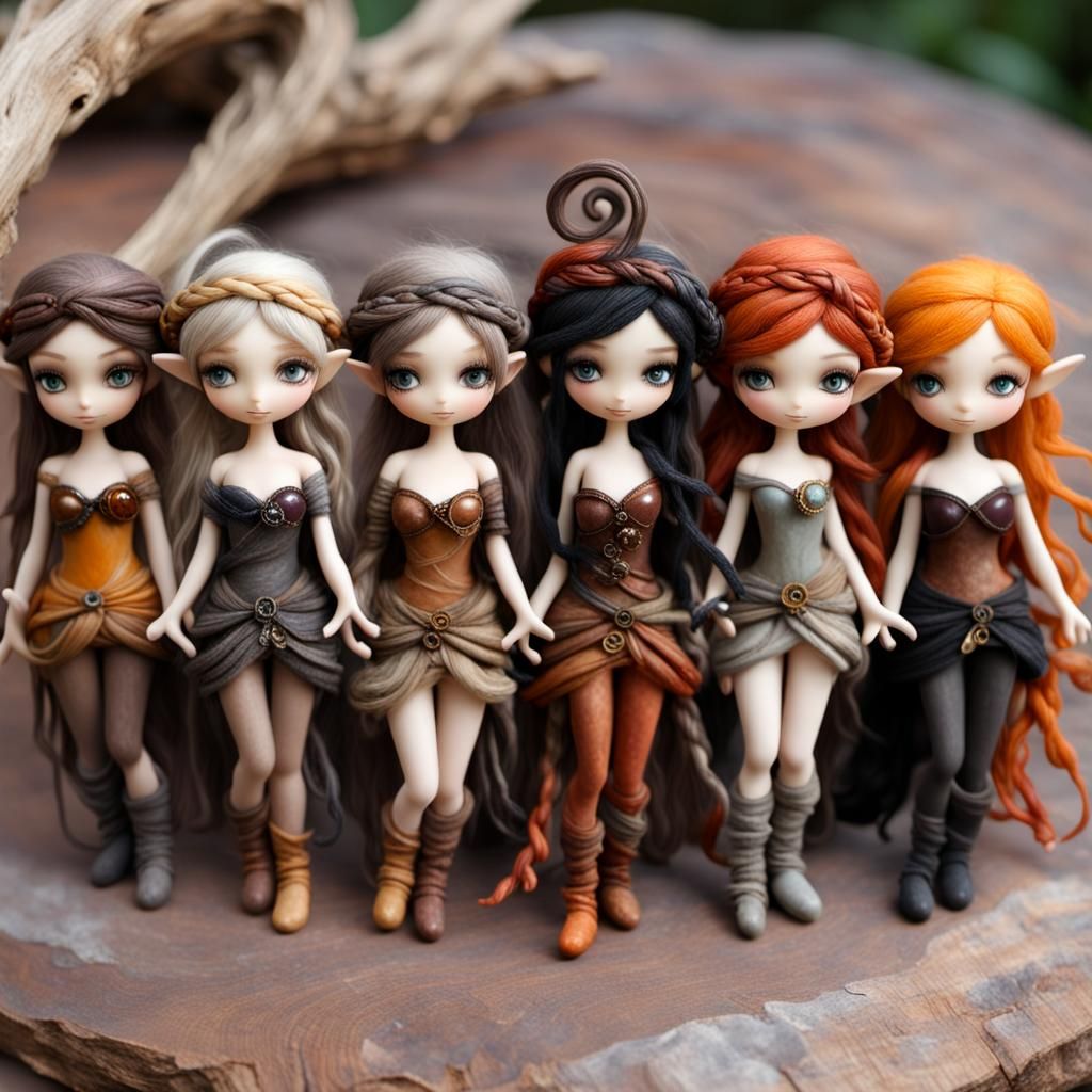 Fairy Elf Witch Sisters in Twisted Reality