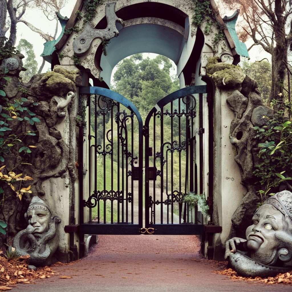 Enchanting Entrance to a Wonderland