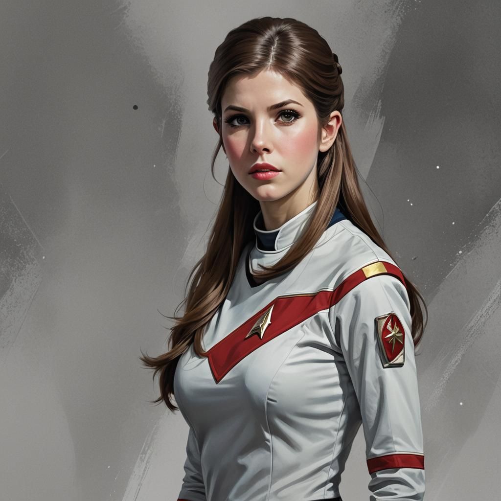 Anna Kendrick on Star Trek in 1960s Style