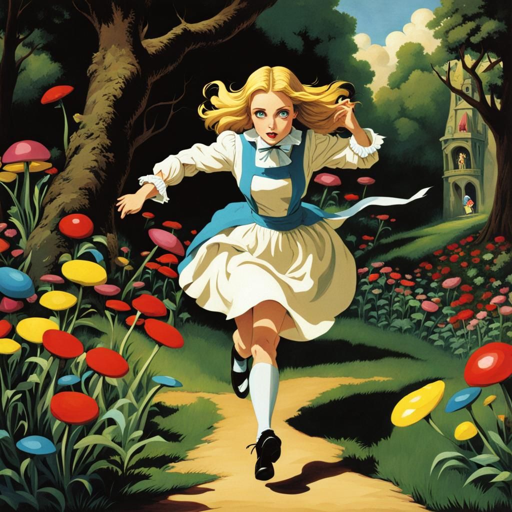 Alice's Escape: A Dark Wonderland Nightmare