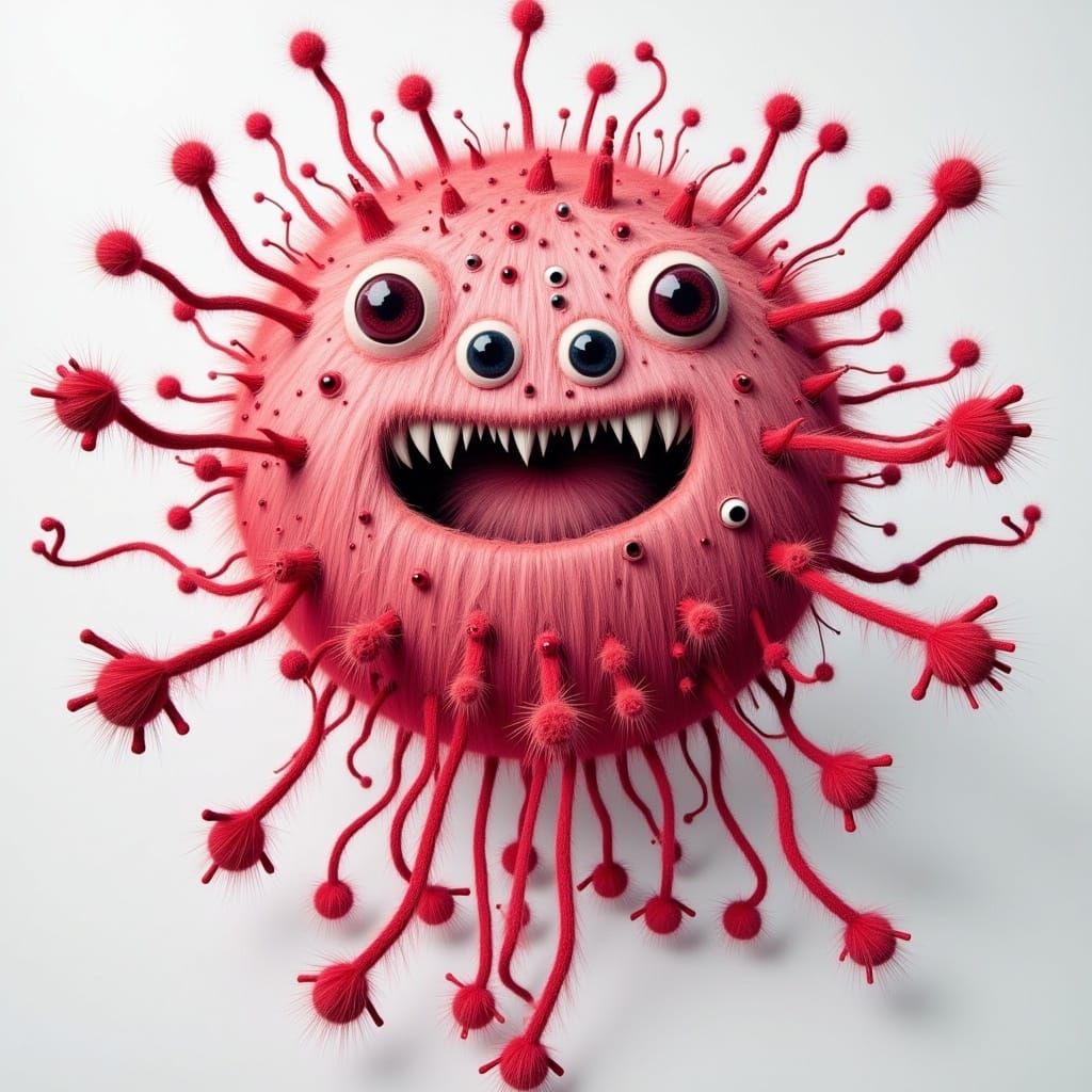 Vibrant Cosmic Landscape in Digital Art