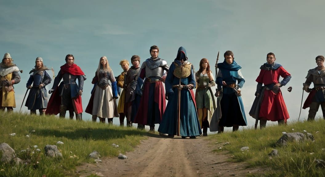 Fantasy Adventurers Begin Their Journey