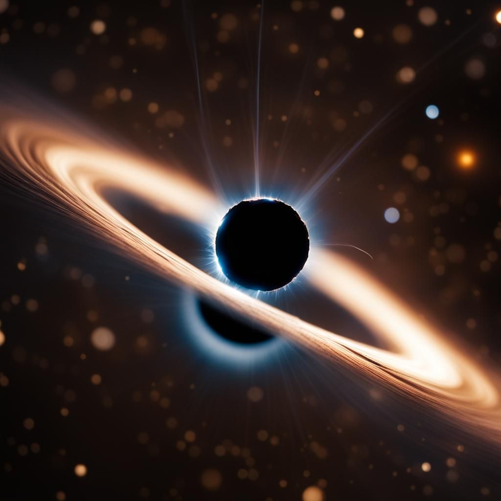 Black Hole Eats Star: Professional Photography