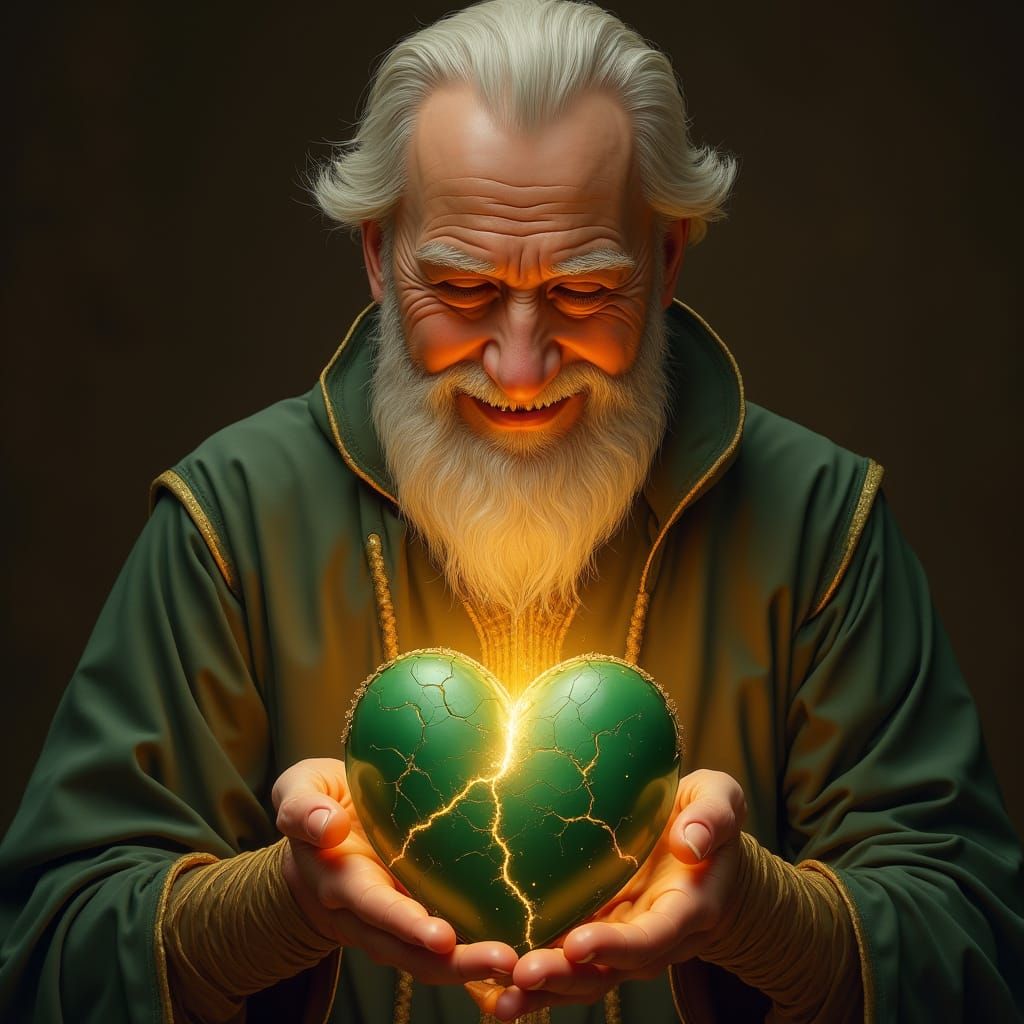 Grateful Manservant of Archangel Raphael Mends Emerald Heart...