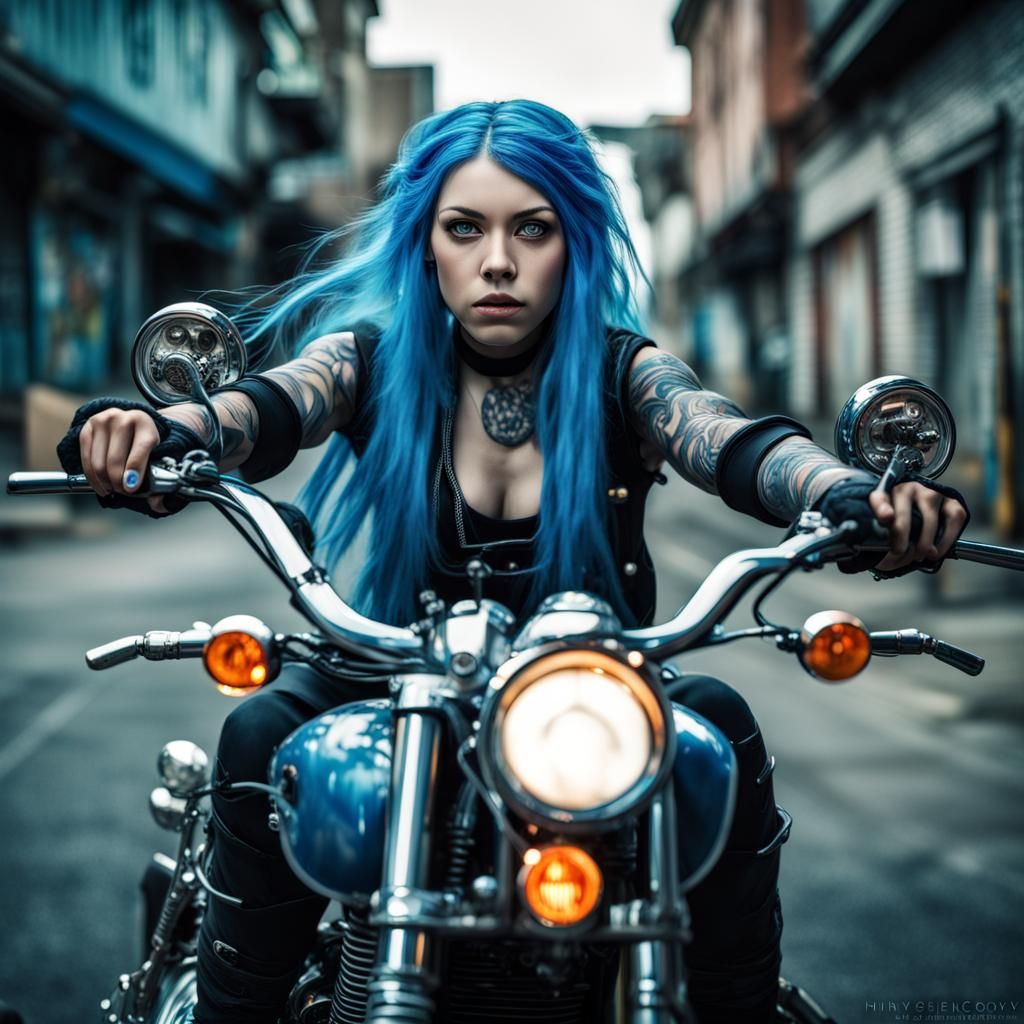 Ashnikko Rides Through a Monster World