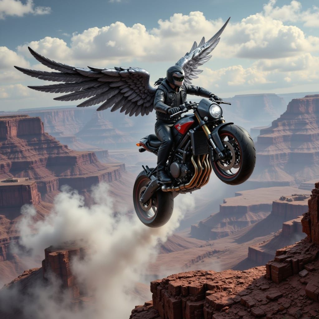 "I Jumped the Crand Canyon....!"