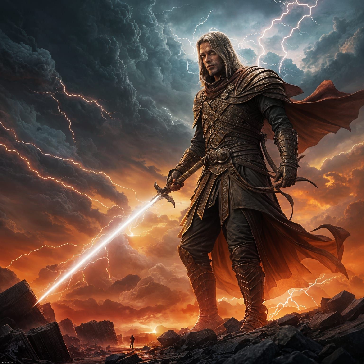 Ominous God Dominates Ruined World