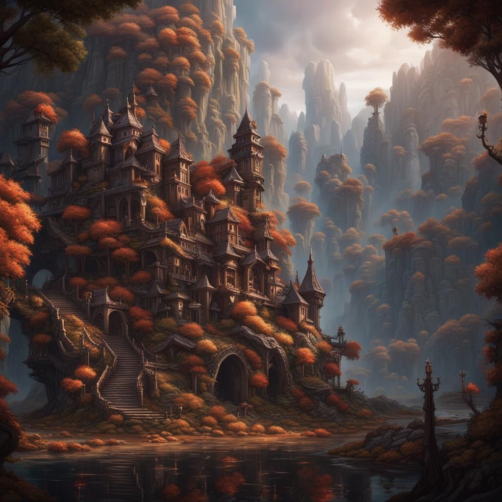 Two-Dimensional Art Comes Alive: Detailed Matte Painting