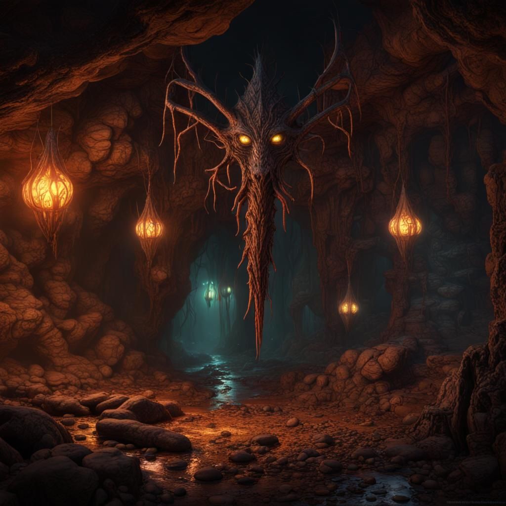 Dormant Evil Lurking in Deep Cavern