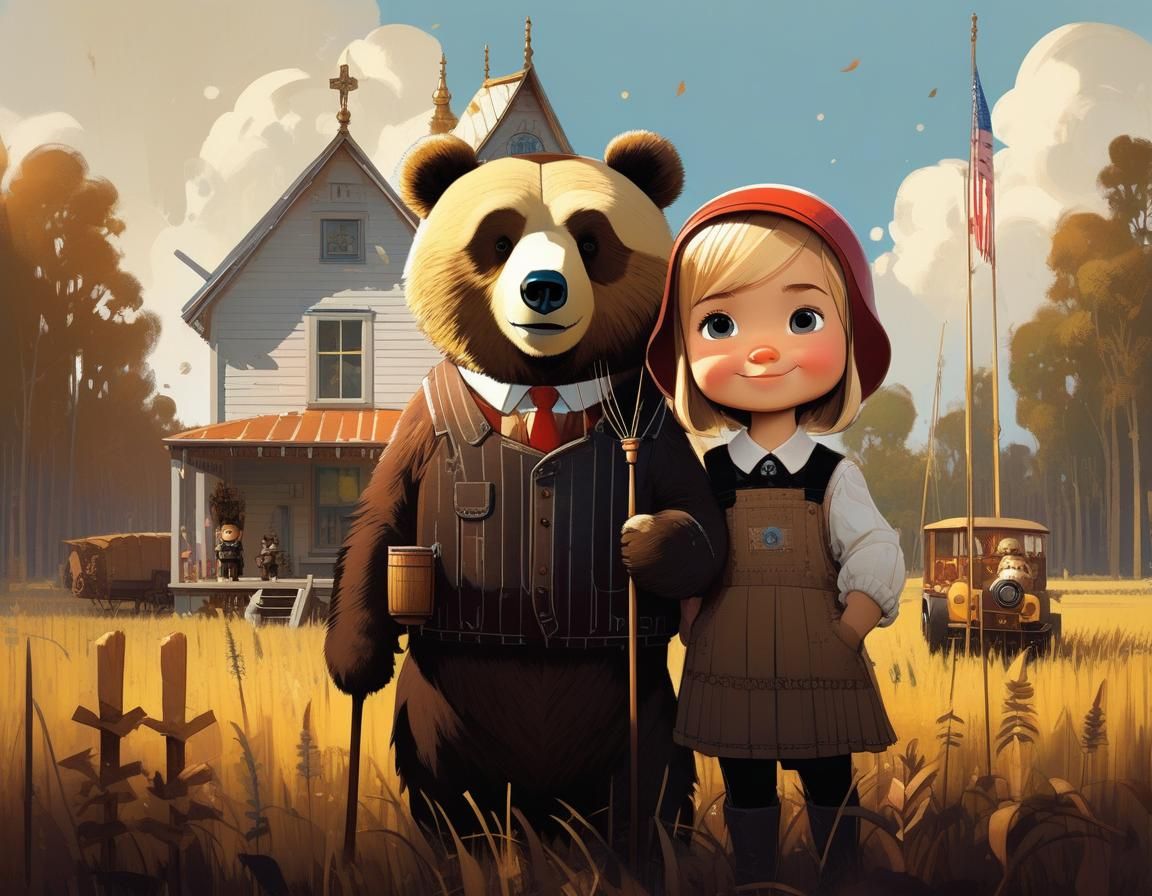 Russian Gothic  . . . Masha and The Bear