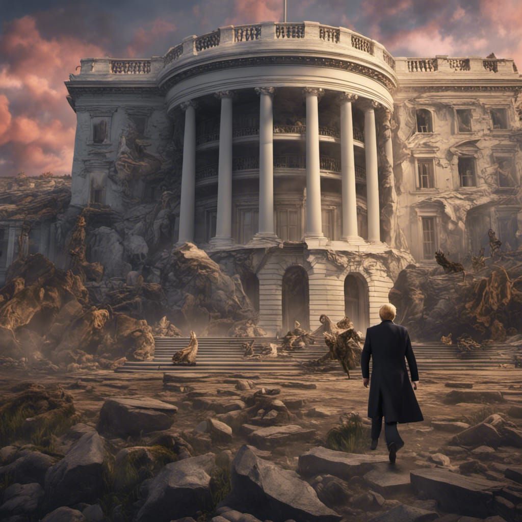 donald trump in the whitehouse