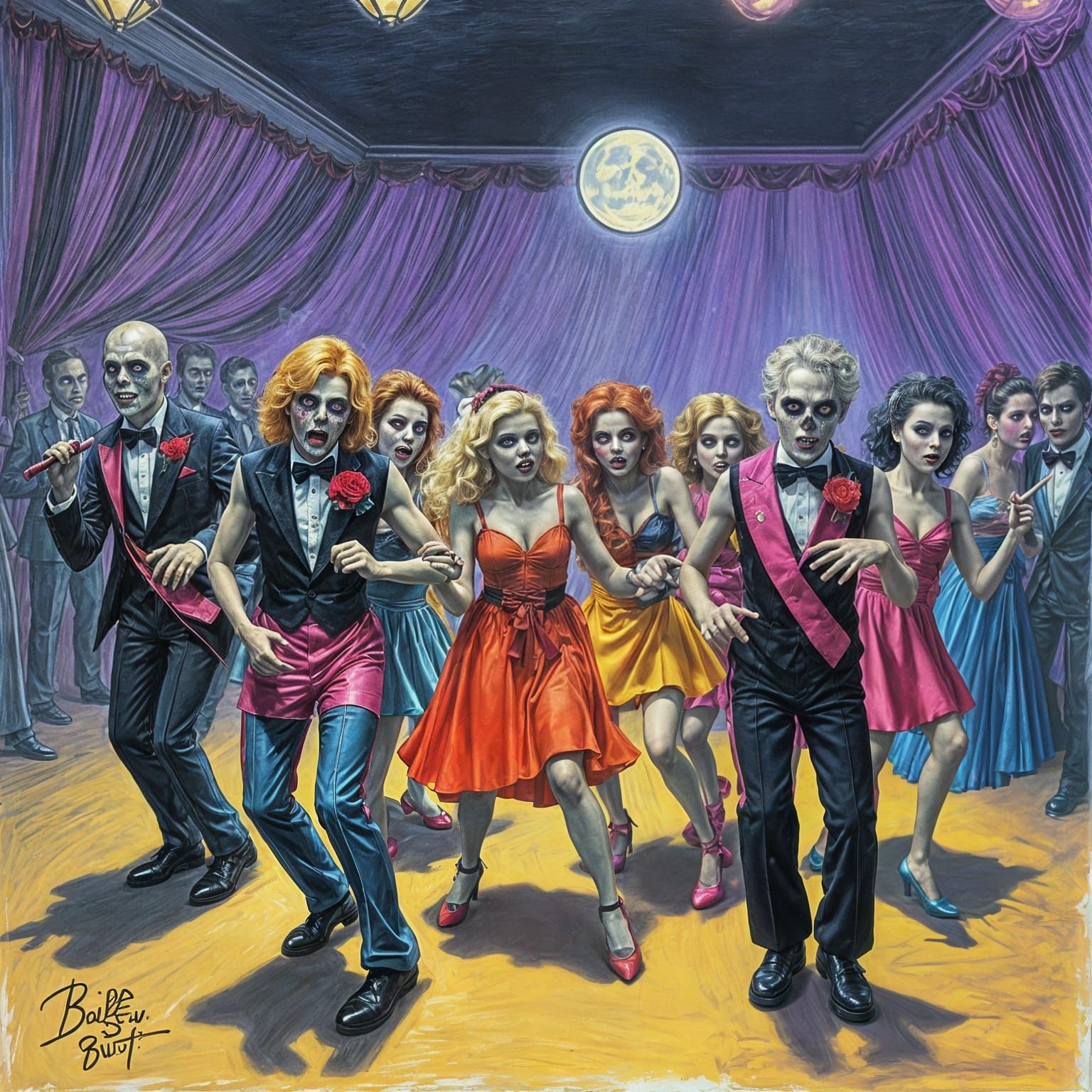 Zombie Prom Night: The Time Warp Dance