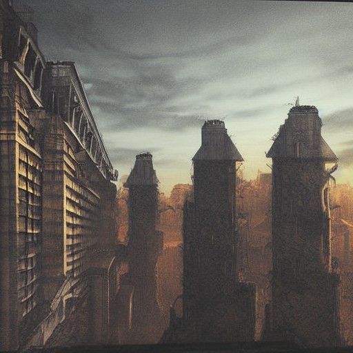 Baroque Monster Nightmare in Dystopian Twilight