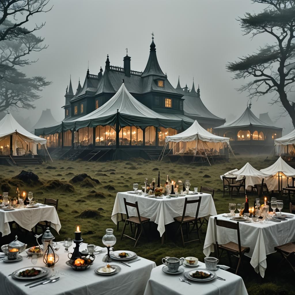 Tents by Moor: Matte Painting in Unreal Engine