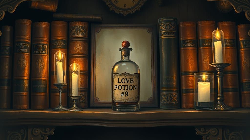 Love Potion #9 in Dark, Mystical Style
