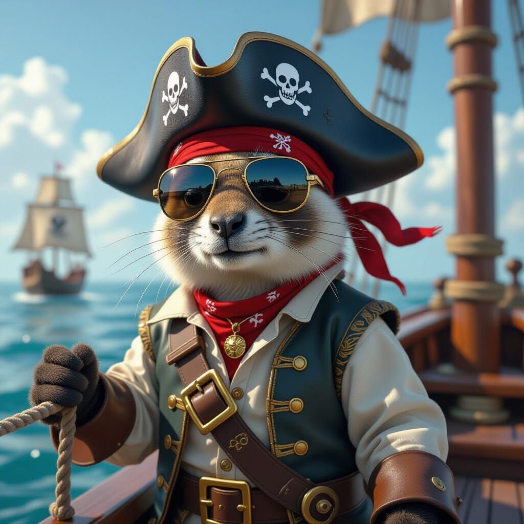 Animals as Pirates: A Whimsical Adventure