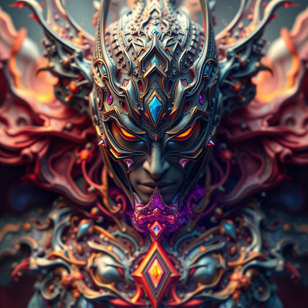 A fractal superhero in the marvel cinematic universe.