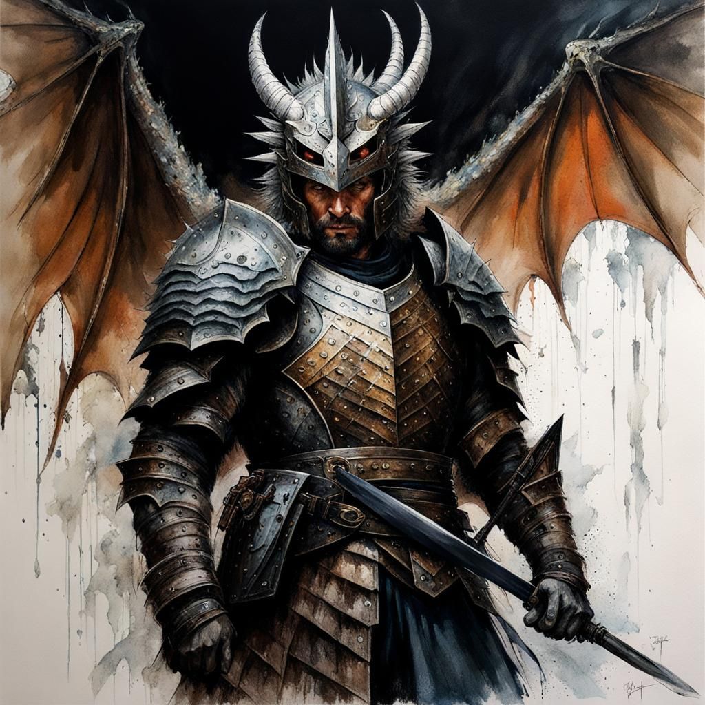 Winged knight