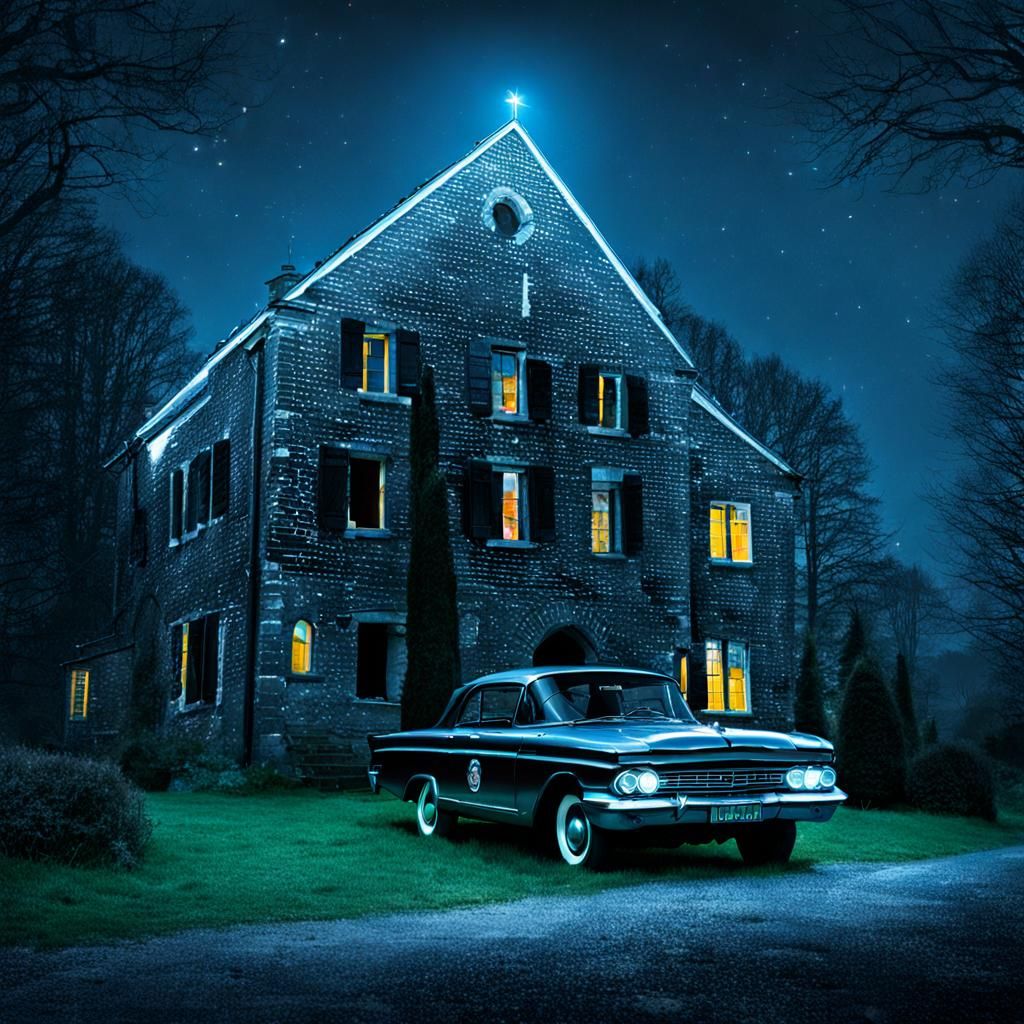 Enigmatic Abstract Composition