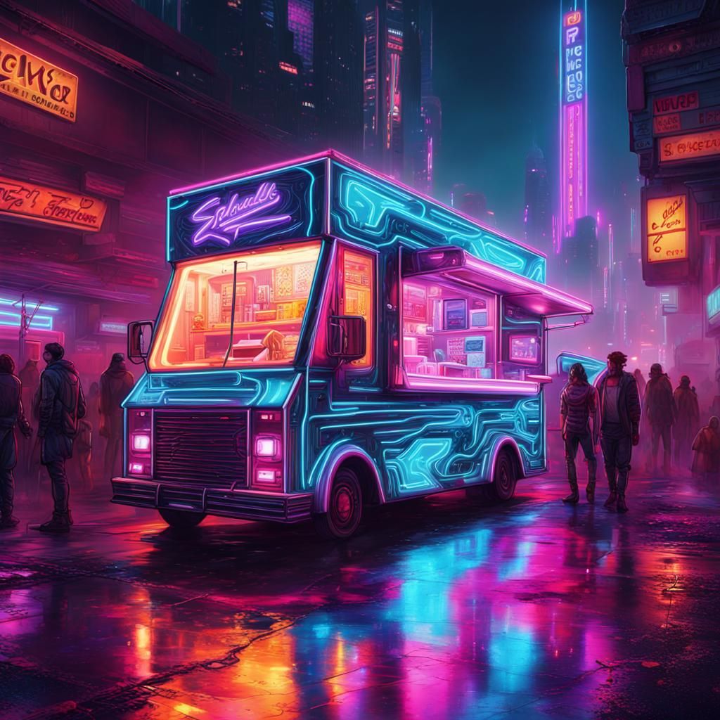 Food Truck Cyberpunk!