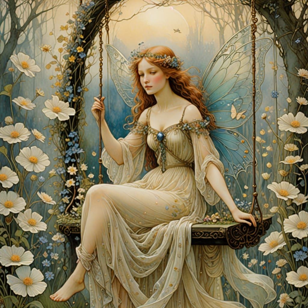 Faerie on a Swing