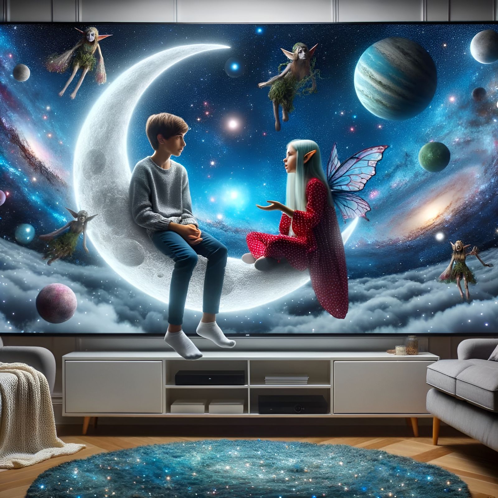 Person Spending Too Much Time Watching TV