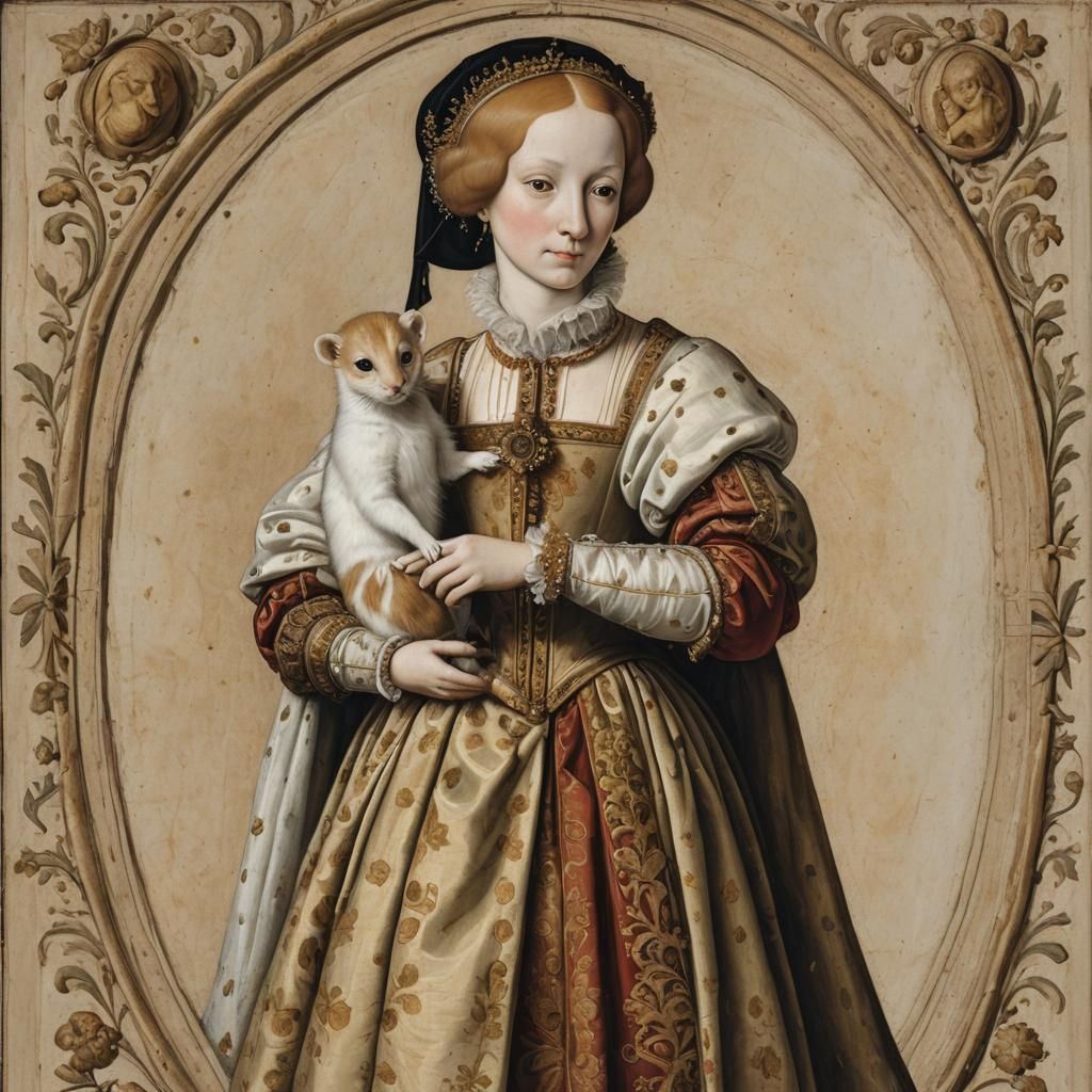 Renaissance Ermine and Lady