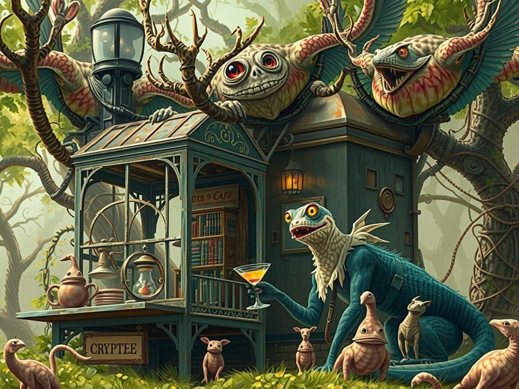 Cryptee's Corner Cafe