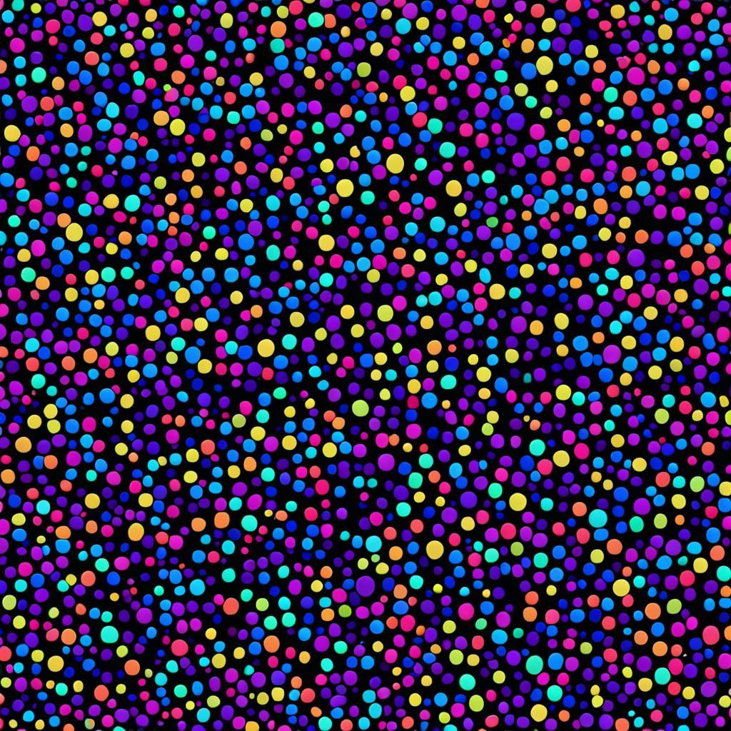 Seamless Chromostereoptic Shapes Pattern in 3D