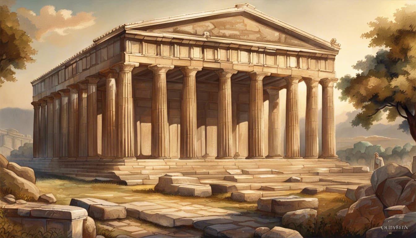 Ancient Greek Temples and Palaces