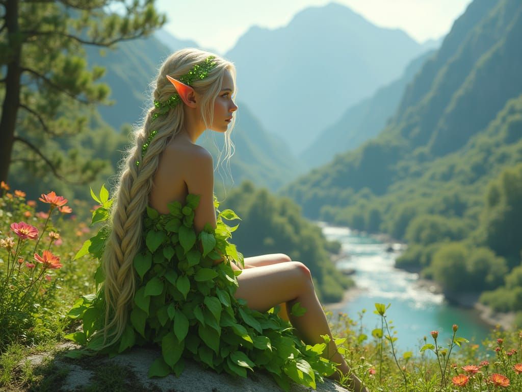 Lush Landscape Overlook by Pale Elf