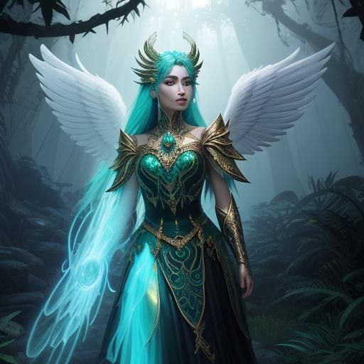 Cobra Mamba Hybrid in Ancient Jungle Temple