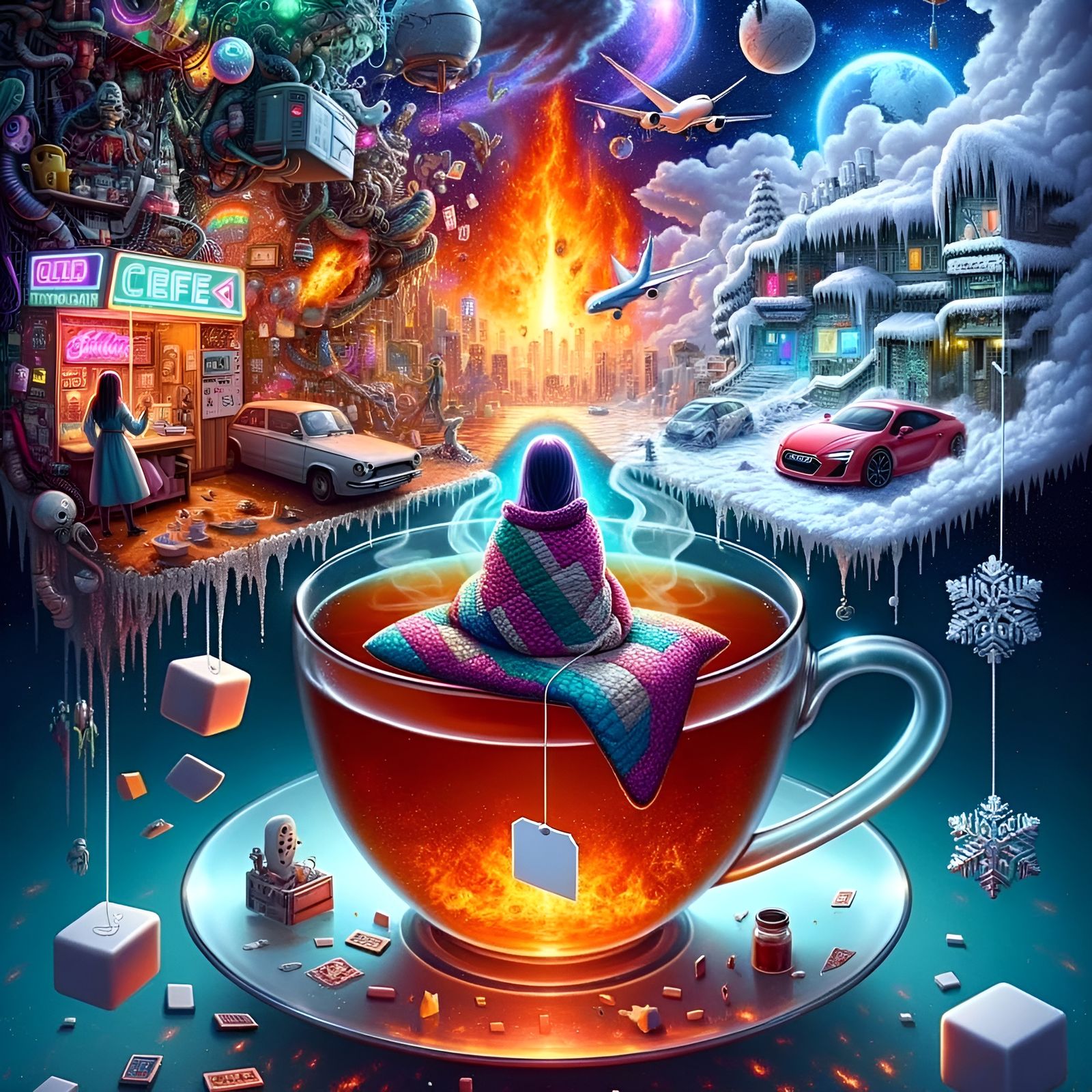 AI Generated Image from Simple Prompt