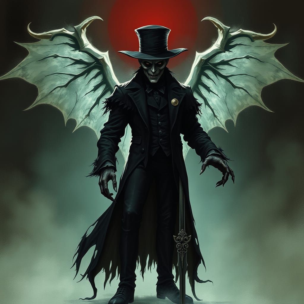 Grotesque Victorian Nemesis Exudes Horror and Dread