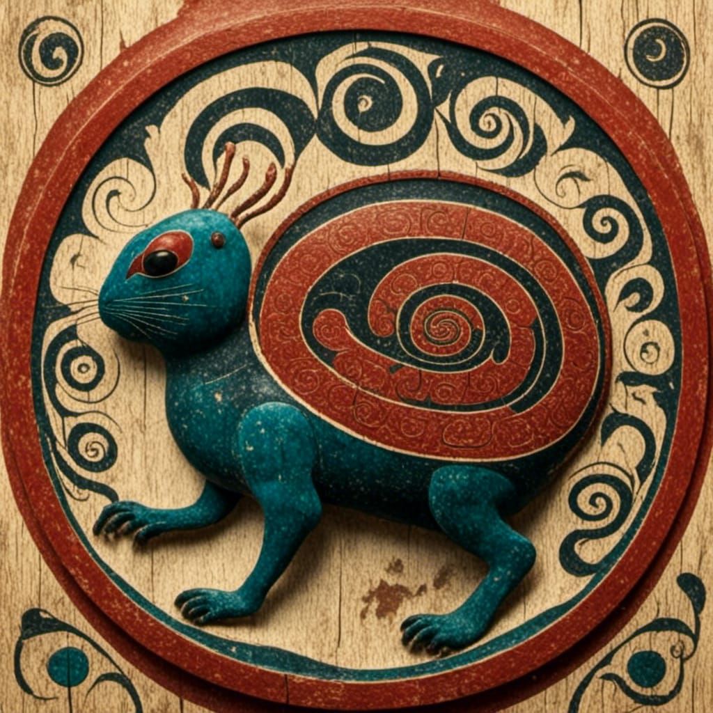 Abstract Pacific Northwest Inspired Pattern Design