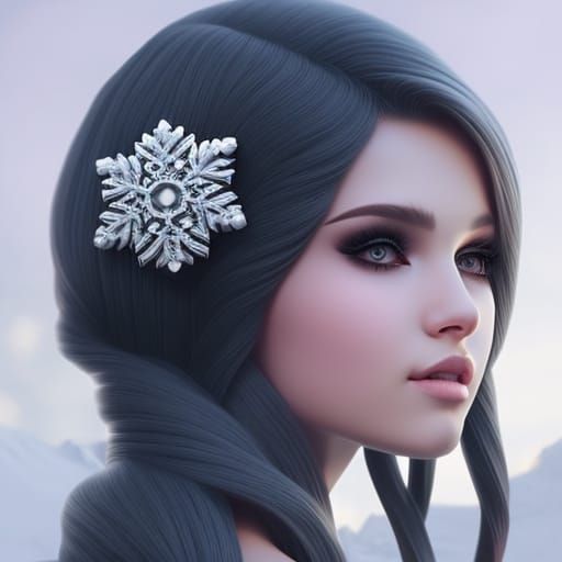 Photorealistic Portrait with Dramatic Lighting and Gloomy Au...