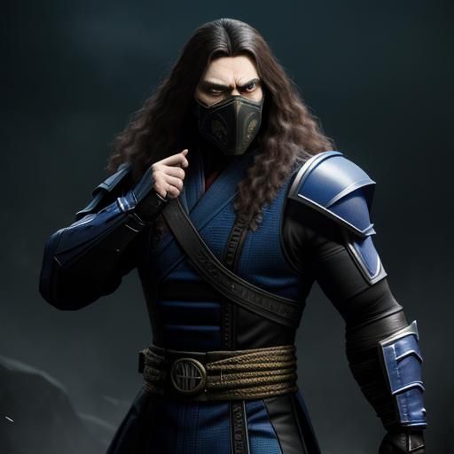 Wierd Al Yankovic as Mortal Kombat Character