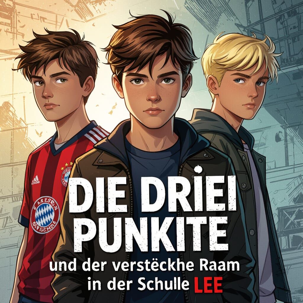 Three Detectives on School Mystery Book Cover
